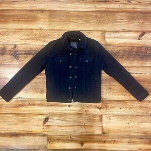 Levi’s Fleece-Lined Jean Jacket / Black